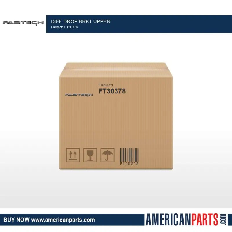 FT30378 Fabtech Diff Drop Brkt Upper, RV, Automotive, Powersports, off-road, marine, exterior, truck accessories, interior, truck bed, RV parts, AVADA - Best Sellers, Must Haves
