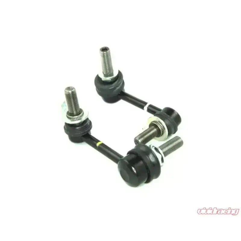 Two black sway bar end links for FT30564 Fabtech Diff Drop Brkt off-road upgrade
