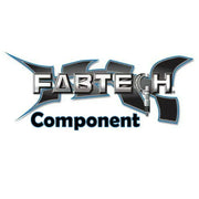 Fabtech component logo on FT44294BK Dodge Ram coil part for tough off-road built