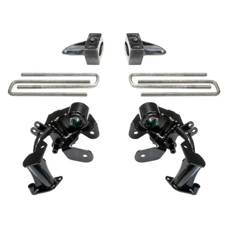 FTBK43 Fabtech 4’ Block W/ Bumpstop - Leaf Spring Kit