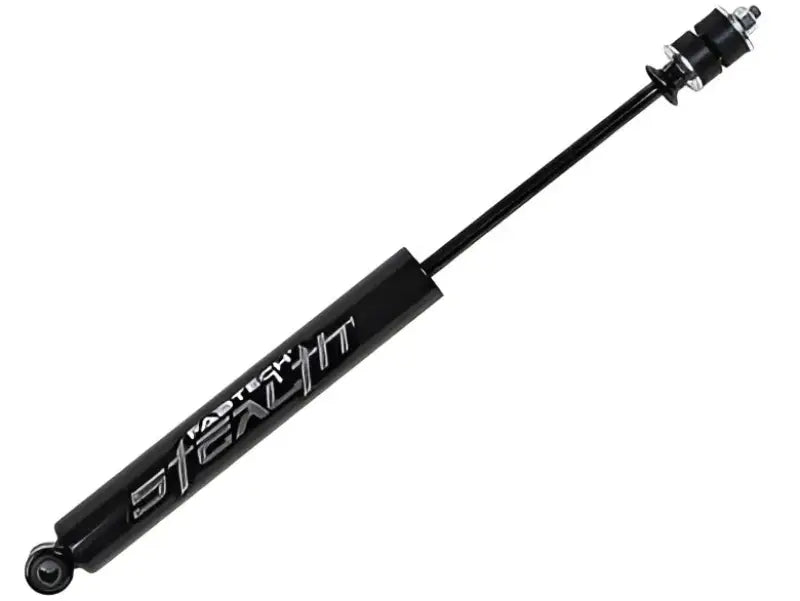 FTS6017 Fabtech Stealth Monotube black shock absorber with silver accents