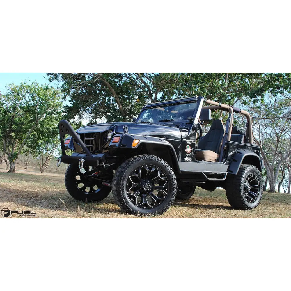Fuel Offroad With Fuel Logo Center Cap Wheel D54617907050 - Black