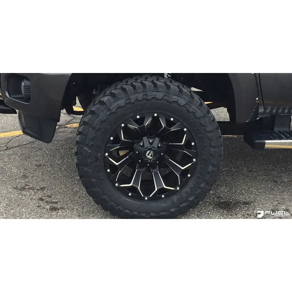 Fuel Offroad With Fuel Logo Center Cap Wheel D54617907050 - Black