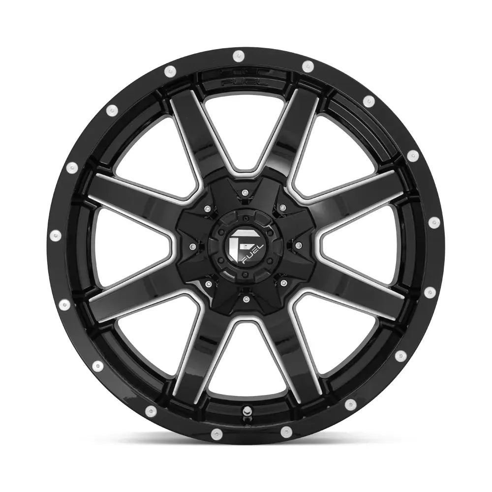 Fuel Offroad With Fuel Logo Center Cap Wheel D61020009845 - Black