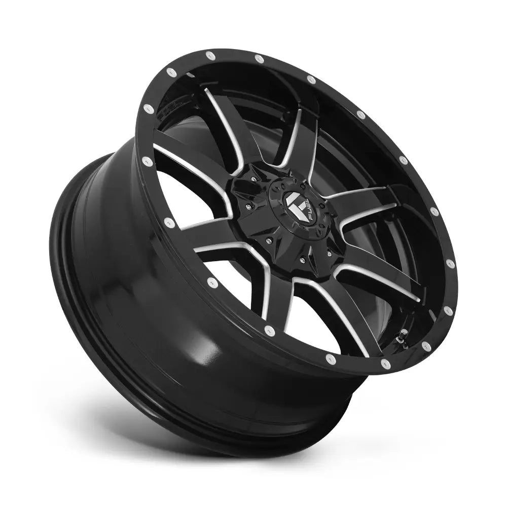 Fuel Offroad With Fuel Logo Center Cap Wheel D61020009845 - Black