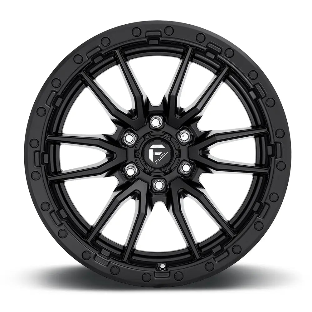 Fuel Offroad With Fuel Logo Center Cap Wheel D67922008450 - Black D679 22X10 6X5.5 MT-Black -13MM
