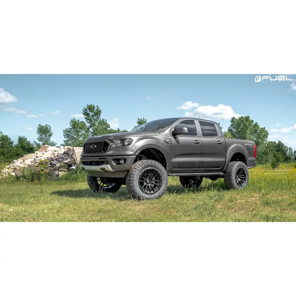 Fuel Offroad With Fuel Logo Center Cap Wheel D67922008450 - Black D679 22X10 6X5.5 MT-Black -13MM