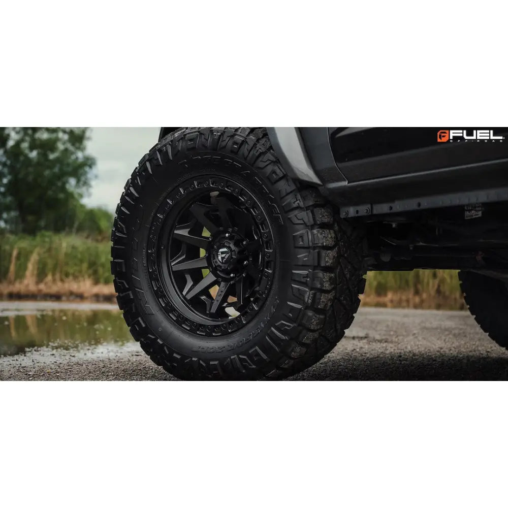 Fuel Offroad With Fuel Logo Center Cap Wheel D69420908450 - Black D694 20X9 6X5.5 MT-Black 01MM