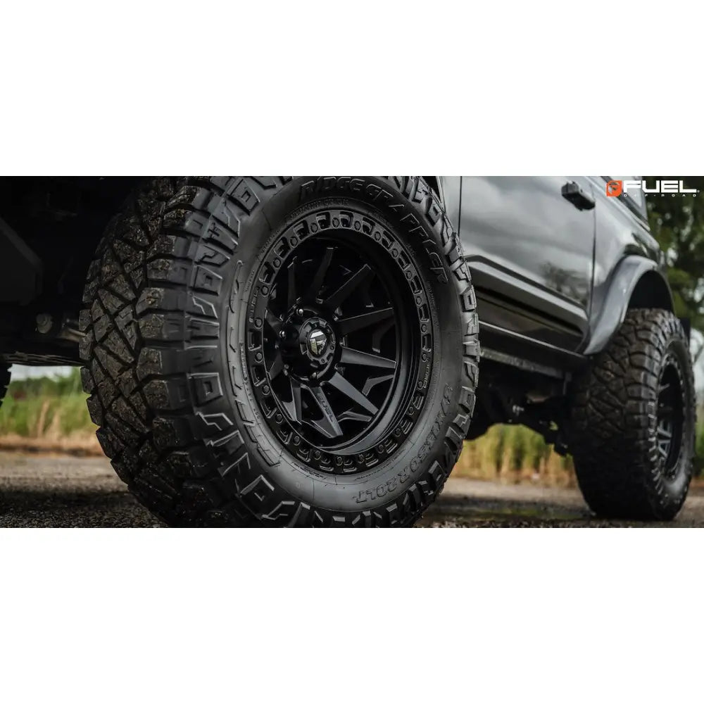 Fuel Offroad With Fuel Logo Center Cap Wheel D69420908450 - Black D694 20X9 6X5.5 MT-Black 01MM
