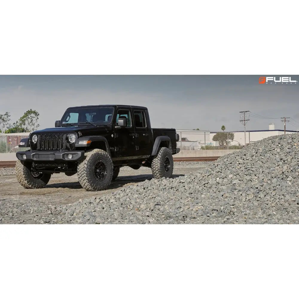 Fuel Offroad With Fuel Logo Center Cap Wheel D69420908450 - Black D694 20X9 6X5.5 MT-Black 01MM