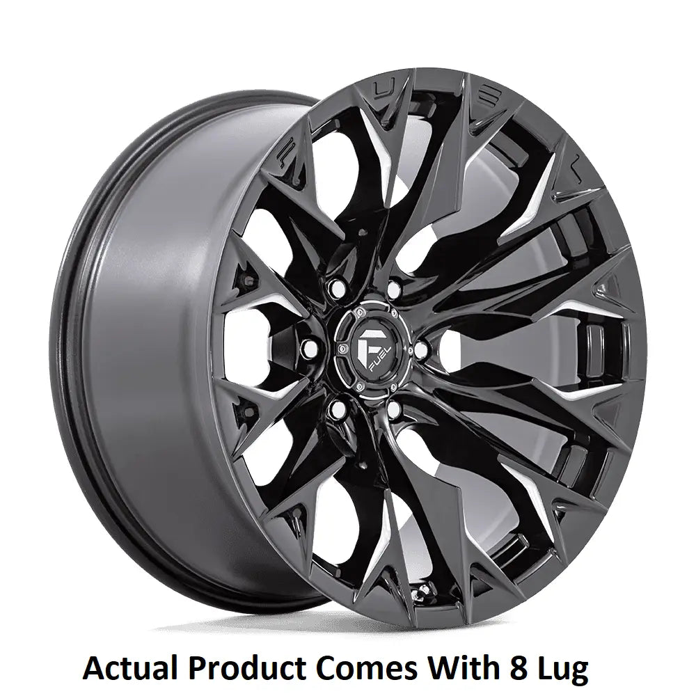 Fuel Offroad With Fuel Logo Center Cap Wheel D80320908250 - Black D803 20X9 8X6.5 G-Black-Mill 1MM