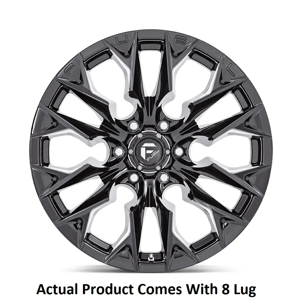 Fuel Offroad With Fuel Logo Center Cap Wheel D80320908250 - Black D803 20X9 8X6.5 G-Black-Mill 1MM