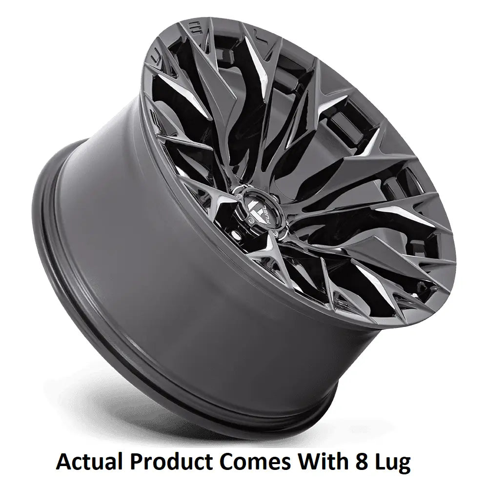 Fuel Offroad With Fuel Logo Center Cap Wheel D80320908250 - Black D803 20X9 8X6.5 G-Black-Mill 1MM