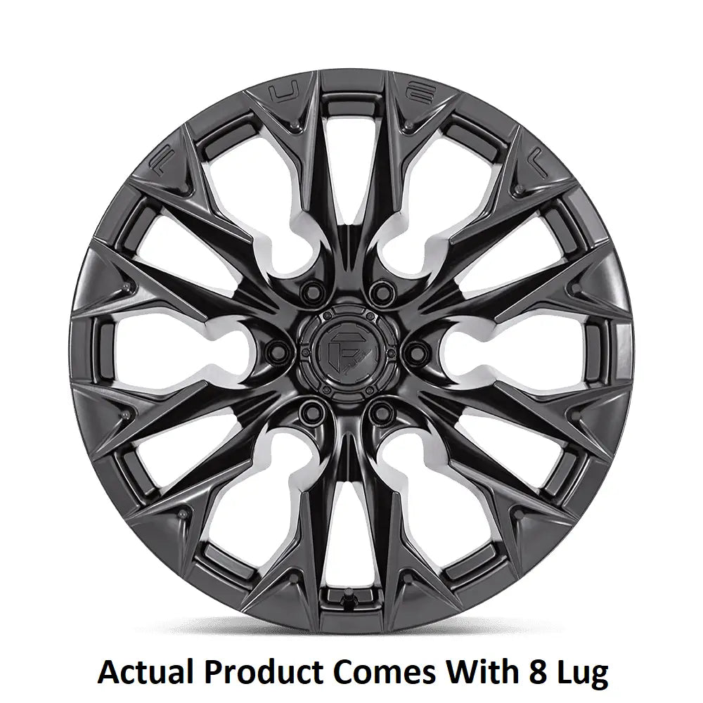 Fuel Offroad With Fuel Logo Center Cap Wheel D80420901857 - Black D804 20X9 8X180 Black-OUT 20MM