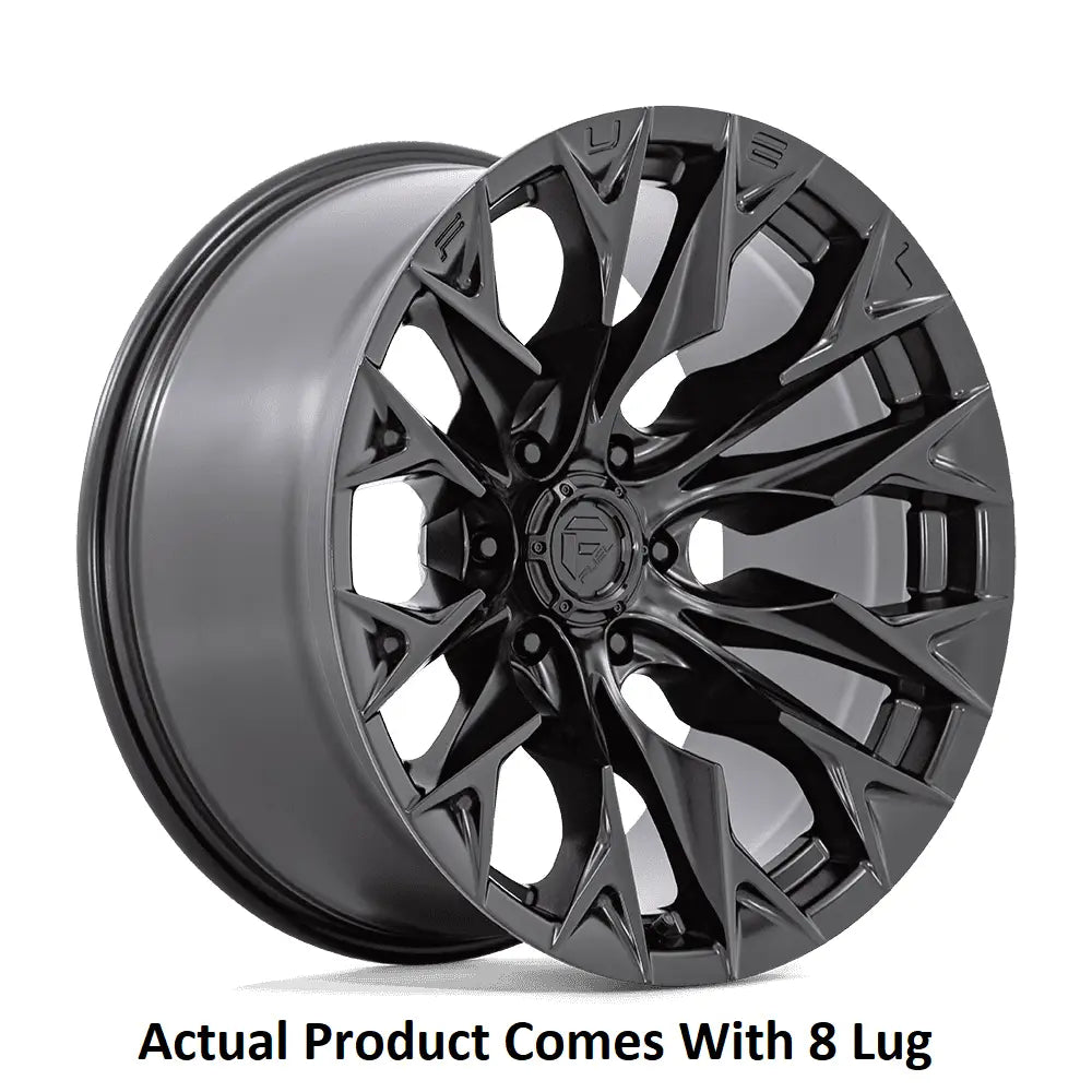 Fuel Offroad With Fuel Logo Center Cap Wheel D80420901857 - Black D804 20X9 8X180 Black-OUT 20MM