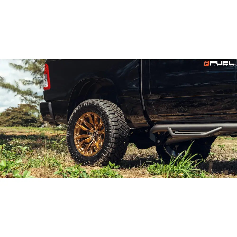 Fuel Offroad With Fuel Logo Center Cap Wheel D80520007547 - D805 20X10 5X5.0 PLT-BRZ -18MM