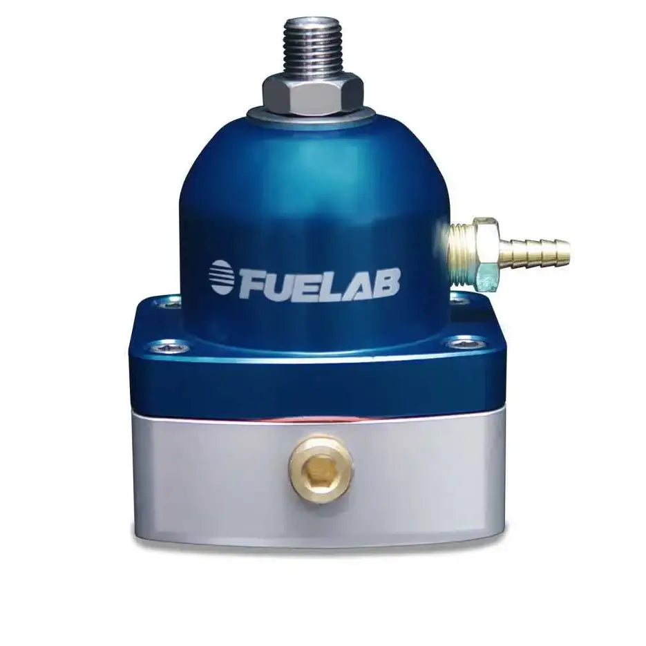 Fuelab Fuelab 515 EFI Adjustable FPR 25-90 PSI (2) -6AN In (1) -6AN Return - Blue