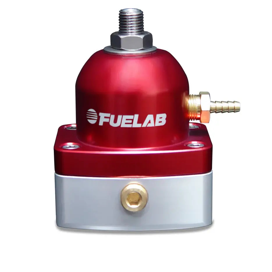 Fuelab 51502-2 Fuelab 515 EFI Adjustable FPR 25-90 PSI (2) -6AN In (1) -6AN Return - Red
