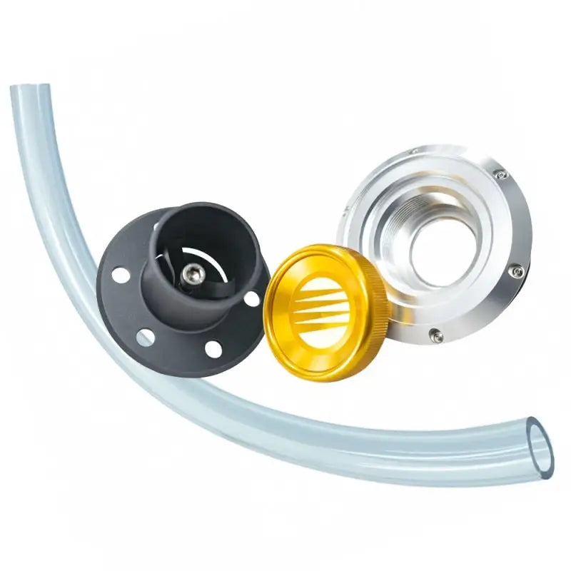 Fuelab 63712 Fuelab Remote Fuel Filler Kit w/Cap & 3ft Hose - 63712