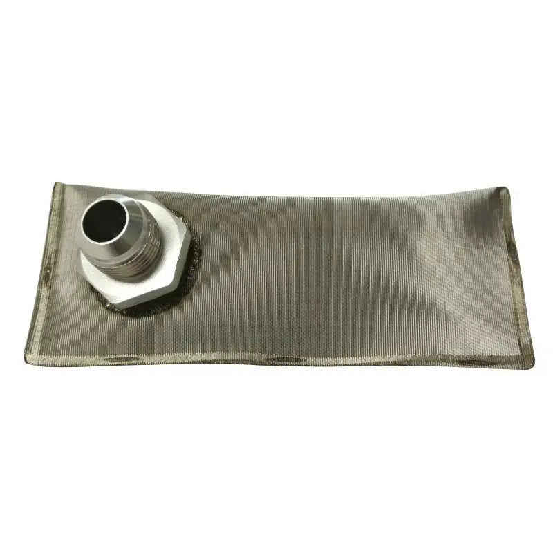 Fuelab In-Tank Fuel Sock Kit 100 Micron Stainless w/-10AN Adaptor Fitting for 4X4xx Series Pumps - 83801