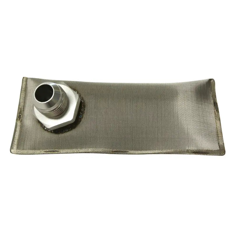 Fuelab 83801 Fuelab In-Tank Fuel Sock Kit 100 Micron Stainless w/-10AN Adaptor Fitting for 4X4xx Series Pumps - 83801