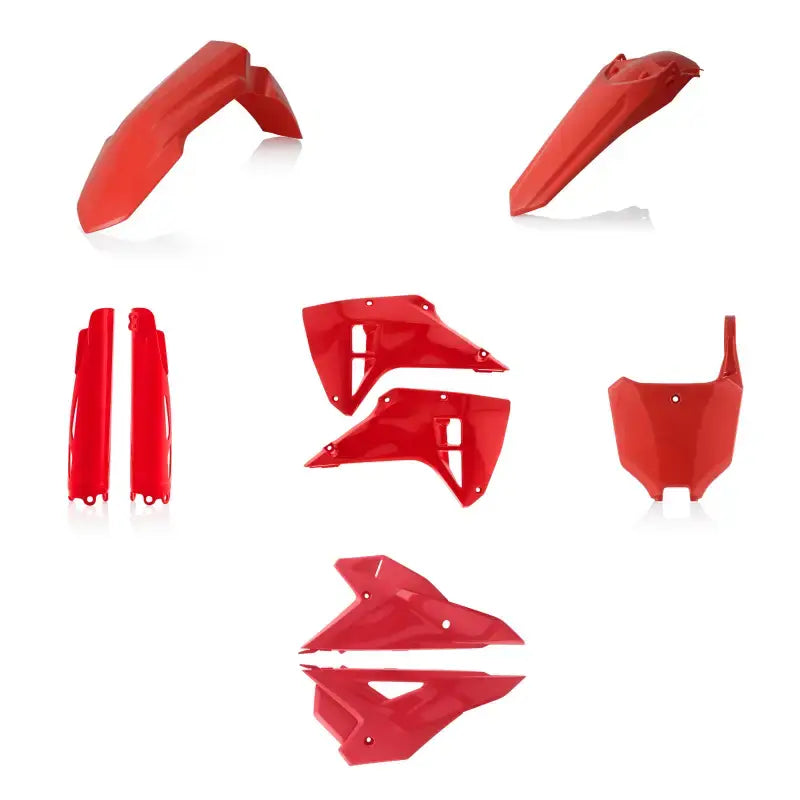 Plastic Kit Full Hon Red - ACERBIS