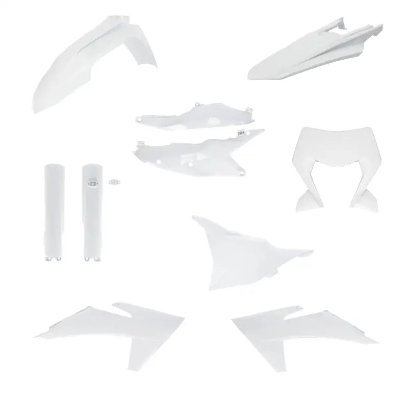 Plastic Kit Full Ktm White - ACERBIS
