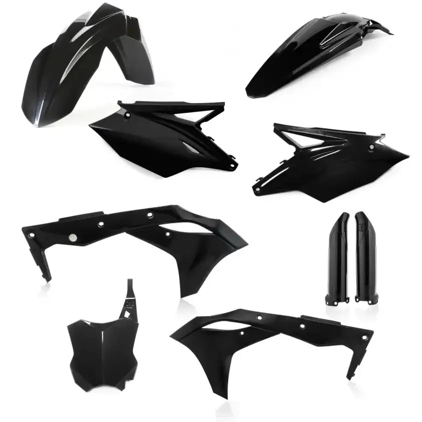 ACERBIS Full Plastic Kit Black for Powersports