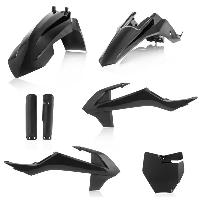 ACERBIS Full Plastic Kit Black for Powersports
