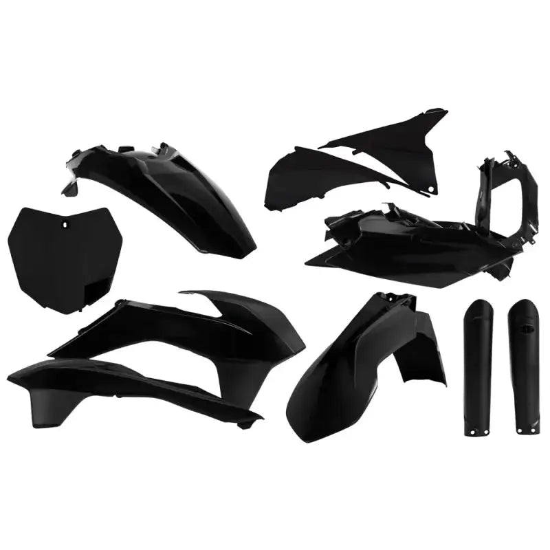 ACERBIS Full Plastic Kit Black for Powersports