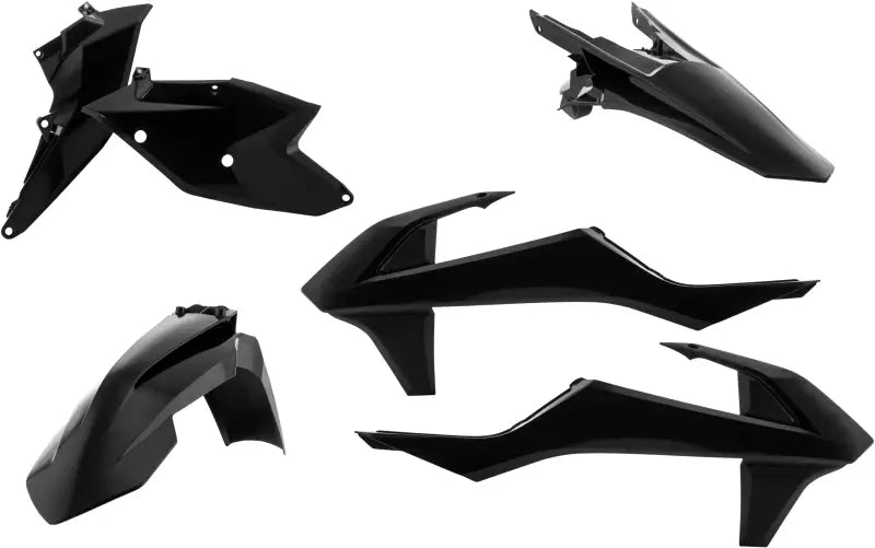 ACERBIS Full Plastic Kit Black for Powersports