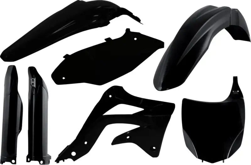 ACERBIS Full Plastic Kit Black for Powersports