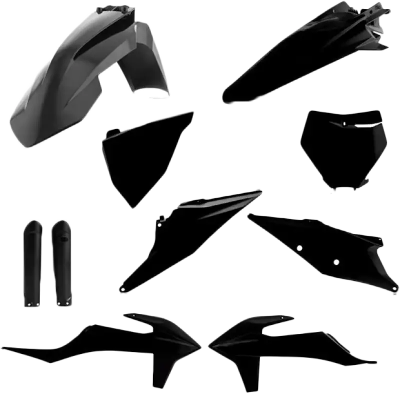 Full Plastic Kit Ktm Black - ACERBIS