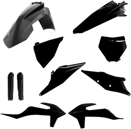 Full Plastic Kit Ktm Black - ACERBIS