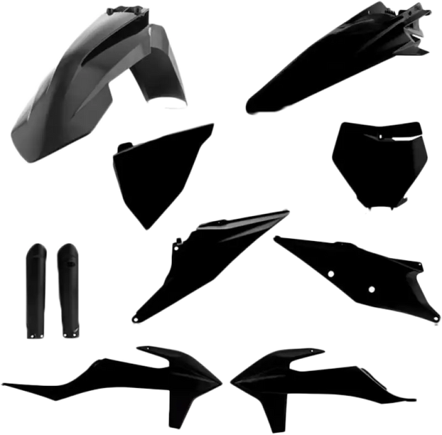 Full Plastic Kit Ktm Black - ACERBIS