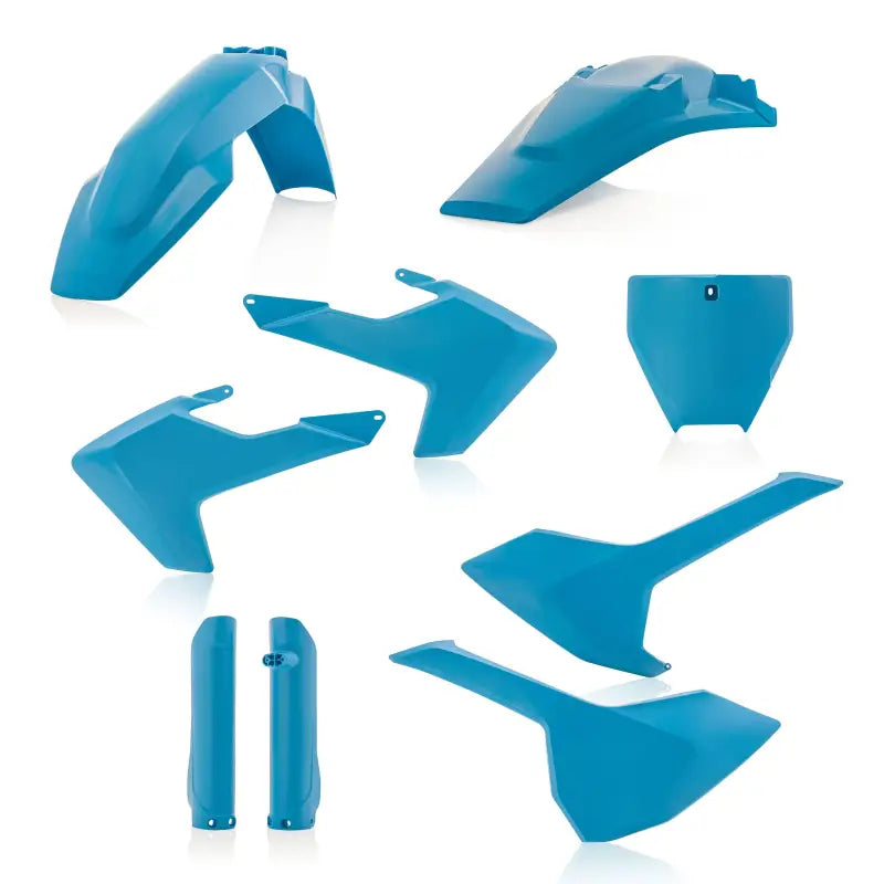 ACERBIS Full Plastic Kit Light Blue for Powersports