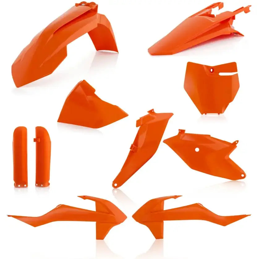 ACERBIS Full Plastic Kit Orange for Powersports