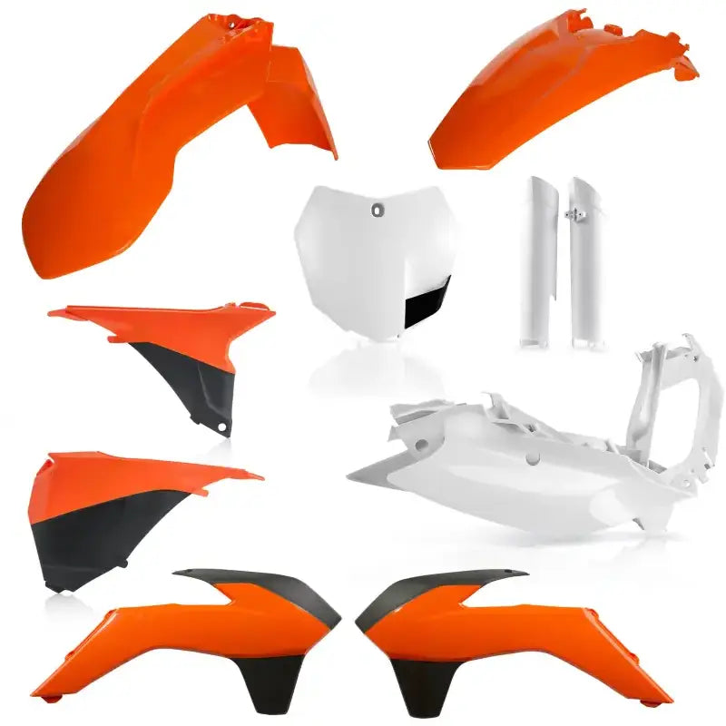 ACERBIS Full Plastic Kit Orange for Powersports