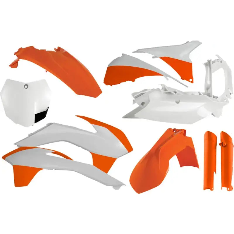 ACERBIS Full Plastic Kit Orange for Powersports