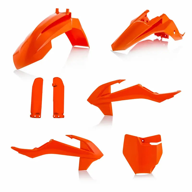 Full Plastic Kit Orange Ktm - Powersports