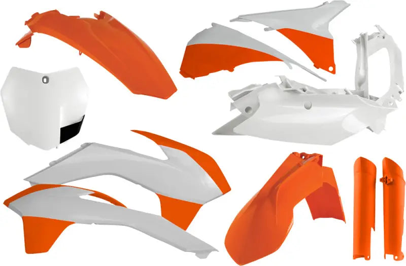 ACERBIS Full Plastic Kit Orange for Powersports