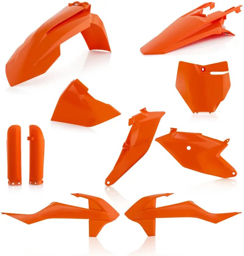 ACERBIS Full Plastic Kit Orange for Powersports