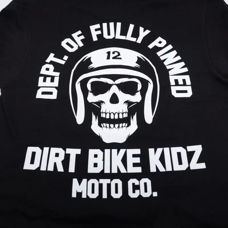 Fully Pinned Tee Black Sm - DBK