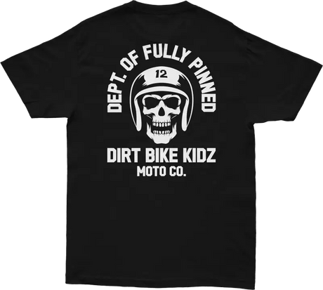 Fully Pinned Tee Black Xl - DBK