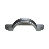 Fulton 12-Inch Plastic Fender for Silver Tires, model 008592, sleek silver design, durable high-quality plastic, trailer tire protection.