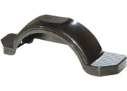 Fulton Plastic Fender 14 Inch Black - Trailer