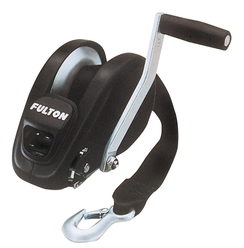 Fulton Winch 1800 Lbs. Single-Speed With 20’ Cable - Trailer Boat