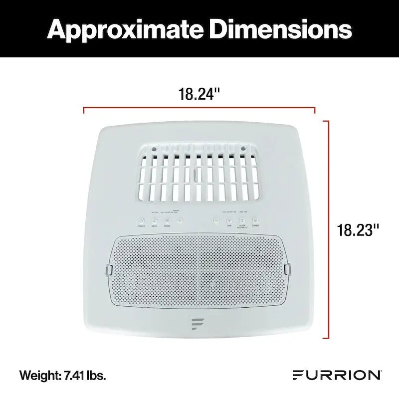Furrion Air Conditioner Ceiling Assembly: Furrion Chill Cube 18K Air Distribution Box Ducted White FACT18VSDA-PS-AM