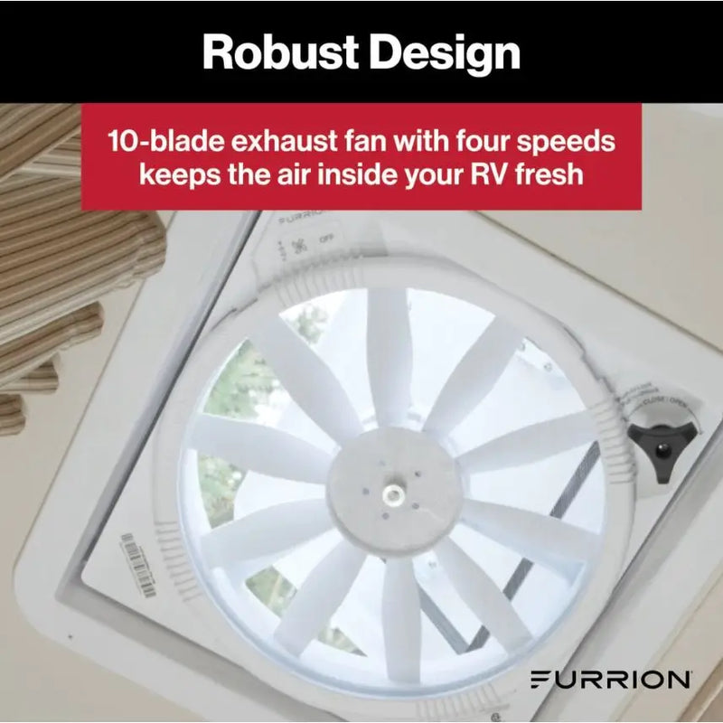 Furrion LLC FVF14D90R6A-PW-AM Roof Vent