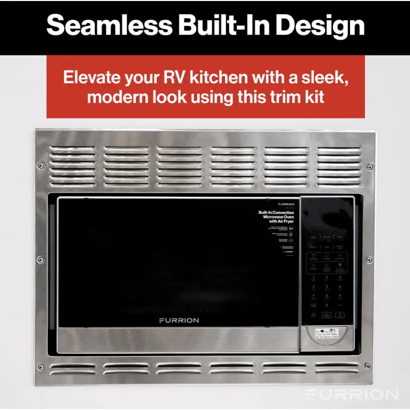 Furrion LLC Quick Effortless Upgrade Microwave Oven Trim Kit 2024001708 - 1.1 CU FT BI SS